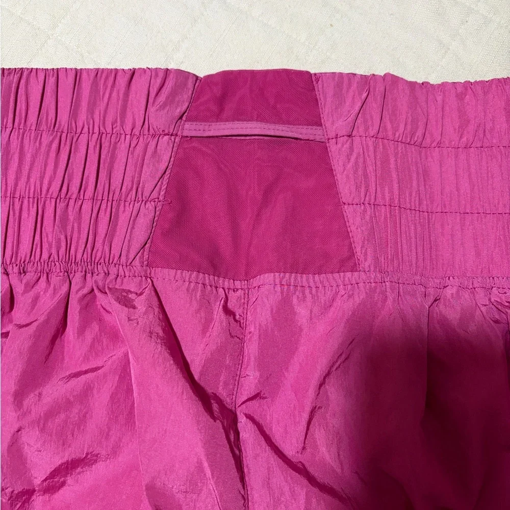 FP Movement by Free People Magenta High-Waisted Shorts - Picture 3 of 5